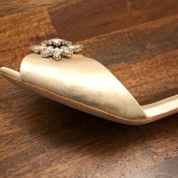 Badgley Mischka Ivory wedding shoes - Picture 3 of 6